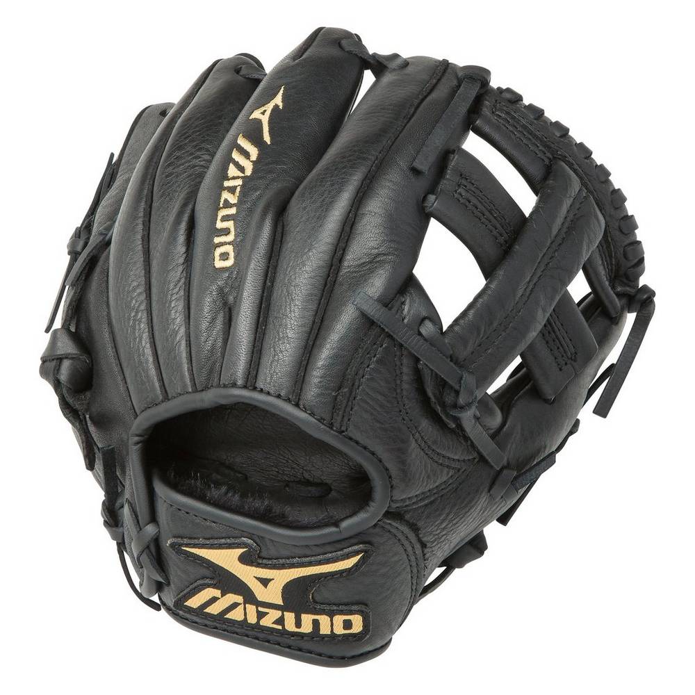 Mens Mizuno Infield Training 9" Baseball Gloves Black Philippines (MBVWNJ630)